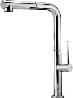 Armando Vicario Tozo 48580-100 Μπαταρία Κουζίνας Πάγκου Διπλής Παροχής Ανάμεικτη με Ντουζ Inox