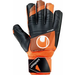 Uhlsport Soft Ressist+ Flex Frame Γάντια Τερματοφύλακα Μαύρα Πορτοκαλί S64130048