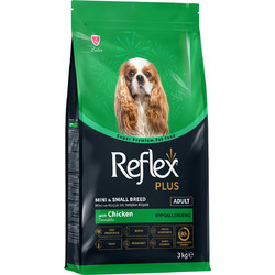 Reflex Plus Mini & Small Breed Adult with Chicken 3kg