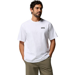 Columbia Ανδρικό Αθλητικό T-Shirt Λευκό 2155051-100