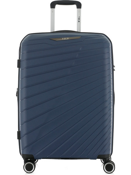 RCM 585 Βαλίτσα Μεσαία 68x45x27cm με 4 Ρόδες Μπλε
