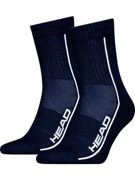 Head Ανδρικές Κάλτσες Ψηλές με Σχέδια Navy Μπλε 2Pack 701229021-003