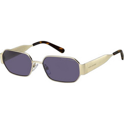 Marc Jacobs MARC890/S S9E/UR Γυναικεία Γυαλιά Ηλίου Ορθογώνια Μεταλλικά Χρυσά με Μωβ Φακό