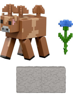 Mattel Minecraft Redstone Charged Mooshroom