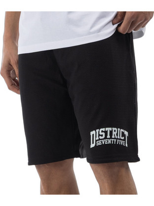 District75 Αθλητική Ανδρική Βερμούδα Μαύρη 126MVE-632-071