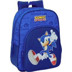 Safta Sonic Σχολική Τσάντα Πλάτης Νηπιαγωγείου Μπλε S4313731