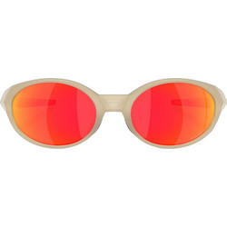 Oakley OO9438 34 Γυναικεία Γυαλιά Ηλίου Οβάλ Κοκάλινα Μπεζ με Πορτοκαλί Φακό
