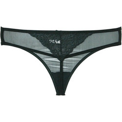 Cottonhill Γυναικείο Sexy String με Δαντέλα Κυπαρισσί CH4344