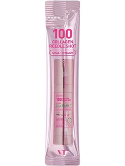 VT Cosmetics Collagen Reedle Shot 100 Stick Pouch Αντιγηραντικό Ενυδατικό Serum Προσώπου με Κολλαγόνο 2ml