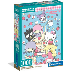 Puzzle Clementoni Hello Kitty & Friends 1000 Κομμάτια 37117