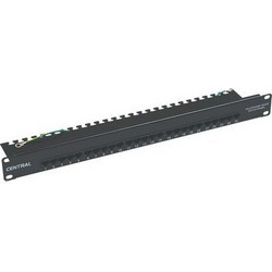 Τηλεφωνικό Patch Panel Επιτοίχιο 1U 19" 25 Θυρών Unshielded