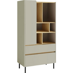PoliHome ucas 06 Βιβλιοθήκη 80x40x165cm 163080769
