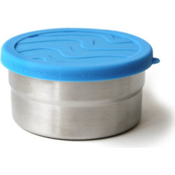 ECOlunchbox Seal Cup Medium Δοχείο Φαγητού Inox 100ml Ασημί Γαλάζιο