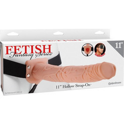 Pipedream Fetish Fantasy 11" Hollow Harness Strap On με Dildo 28cm Flesh