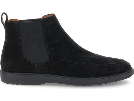Stonefly Olas 5 Ανδρικά Chelsea Μποτάκια Suede Μαύρα 221850