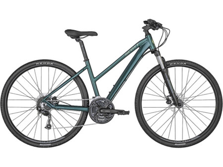 Scott Sub Cross 40 2025 Γυναικείο Ποδήλατο Trekking 28" Αλουμινίου με 27 Ταχύτητες και Δισκόφρενα Πετρόλ
