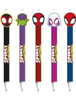 Marvel Spidey & Friends Στυλό Gel που Σβήνει 0.7mm 30τμχ