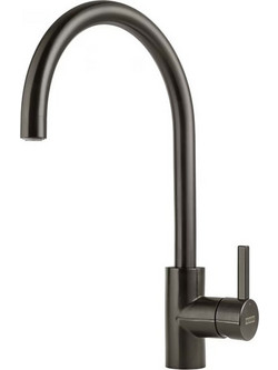 Franke Eos Neo Standard 115.0628.253 Μπαταρία Κουζίνας Πάγκου Διπλής Παροχής Ανάμεικτη Μαύρη