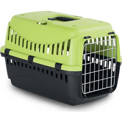MP Bergamo Gipsy Κλουβί Μεταφοράς Σκύλου 46x31x32cm Μαύρο Lime