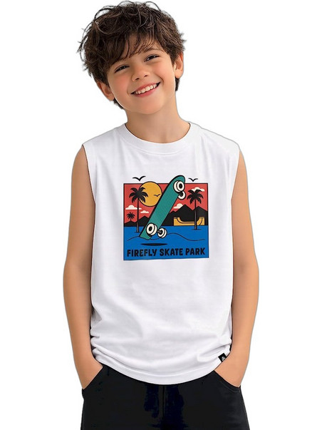 Firefly Παιδικό T-Shirt Αμάνικο Λευκό FBT26213-0001