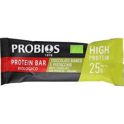 Probios Protein Bar White Chocolate & Pistachio 40gr 8τμχ