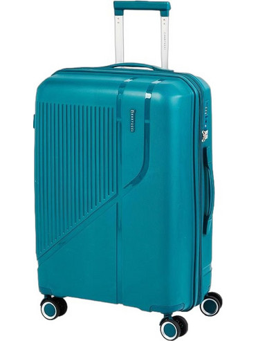 Bartuggi 724-106.51 Βαλίτσα Καμπίνας 56x38.5x22cm με 4 Ρόδες Πετρόλ