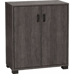 Ankor Παπουτσοθήκη Μοριοσανίδας Γκρι M60xΠ30xΥ83.5cm 60X30X83 854998