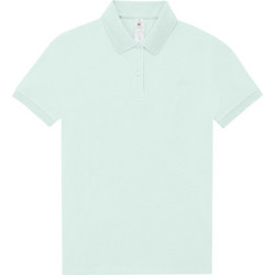 B&C Collection Γυναικεία Μπλούζα Polo Κοντομάνικη Πράσινο Mint PW461