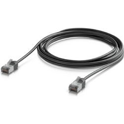 Ubiquiti F/UTP Cat.6a Καλώδιο Δικτύου Ethernet 3m Black UACC-CABLE-PATCH-OUTDOOR-C6A-3M-BK
