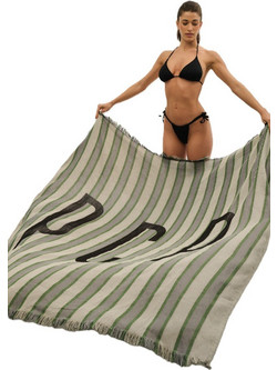 PCP Surfside Πετσέτα Παρεό Θαλάσσης Γκρι 180x180cm 2025S68