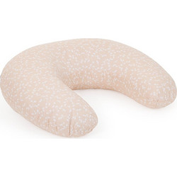 Baby Jem Floral Μαξιλάρι Θηλασμού Εγκυμοσύνης & Relax Ροζ 49cm