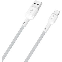 Dudao L9T Braided USB-A to USB-C 1m White