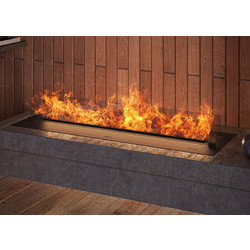 Infire Invapo Insert 1200 Ηλεκτρικό Τζάκι Τοίχου Μ120xΥ20.2xΒ40cm