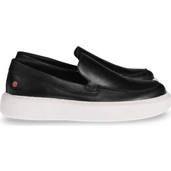 Robinson Ανδρικά Μοκασίνια Loafers Δερμάτινα Μαύρα 69930
