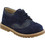 Gorgino Βαπτιστικά Μοκασίνια για Αγόρι Δερμάτινα Ανατομικά Navy Μπλε 3025-5