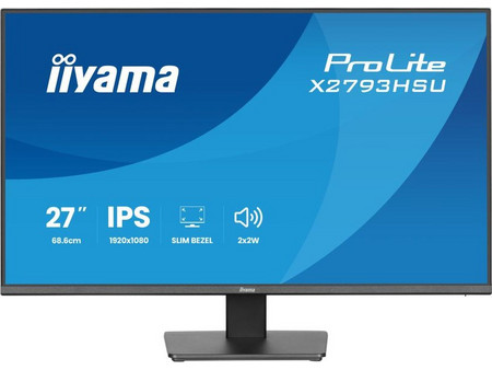 iiyama X2793HSU-B1 IPS Monitor 27" 1920x1080 FHD 120Hz 1ms