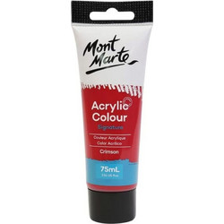 Mont Marte 11 Crimson Ακρυλικό Χρώμα Ζωγραφικής 75ml