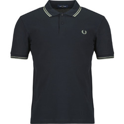 Fred Perry Ανδρική Μπλούζα Polo Κοντομάνικη Μαύρη M3600-T73