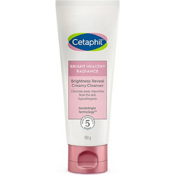 Cetaphil Bright Healthy Radiance Brightness Reveal Creamy Ενυδατική Κρέμα Καθαρισμού Προσώπου 100ml