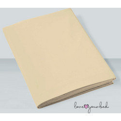 Isadore Lorraine Σεντόνι Μονό Βαμβακερό 160x260 Love your Bed Sand 02.01006