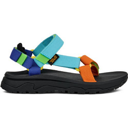 Teva Hurricane Παιδικά Πέδιλα Ανατομικά Μαύρα Τιρκουάζ Πορτοκαλί 1177430C-NMU