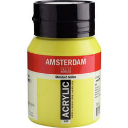 Royal Talens Amsterdam 243 Greenish Yellow Ακρυλικό Χρώμα Ζωγραφικής 500ml