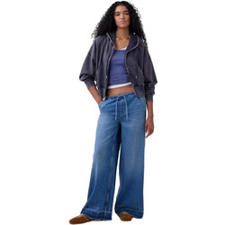 Gap UltraSoft Easy Γυναικείο Τζιν Παντελόνι Loose Εφαρμογή Μπλε 877824000
