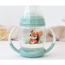 Kiokids Lion Εκπαιδευτικό Ποτήρι Mint 270ml