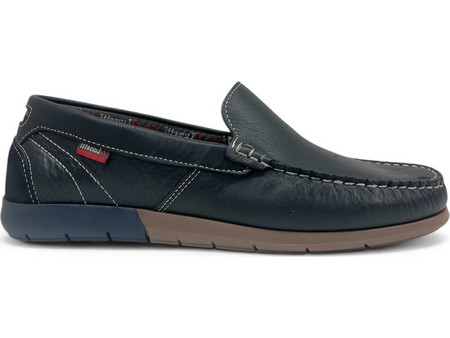 Luisetti Ανδρικά Μοκασίνια Loafers Δερμάτινα Navy Μπλε 29300NA