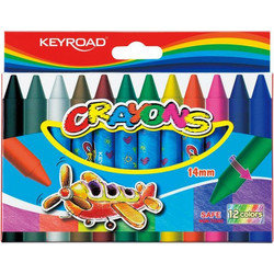 Keyroad Jumbo Κηρομπογιές Σετ 12τμχ