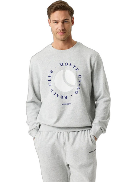 Bjorn Borg Ανδρικό Φούτερ Γκρι 10005668-GY043