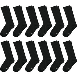 Jepa Ανδρικές Κάλτσες Ψηλές Μαύρες 12Pack 329780-5579