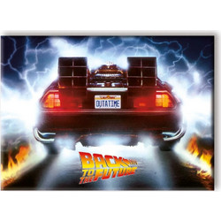 Aquarius Back To The Future Outatime Magnet