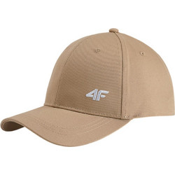 4F Καπέλο Jockey Υφασμάτινο Μπεζ 4FWSS26ACABU552-83S